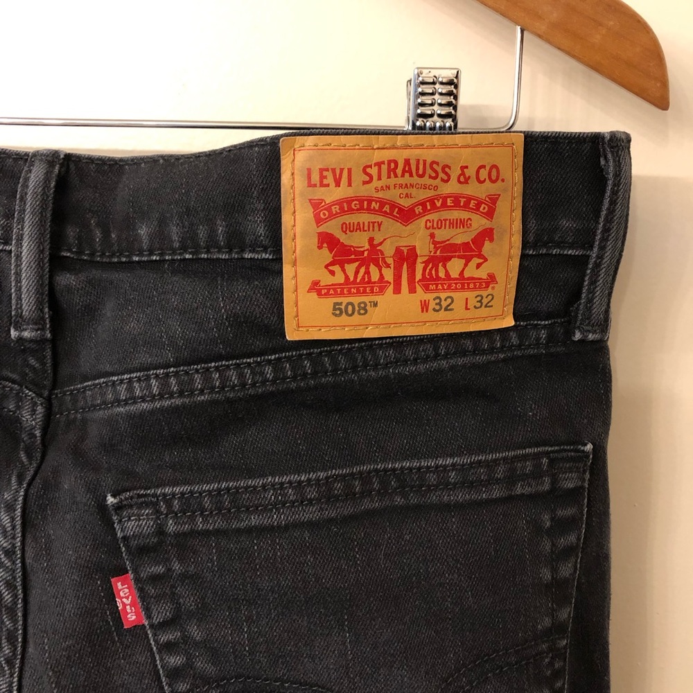 Men’s black 508 Levi’s - like new